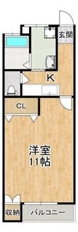 山本ハイツの間取図