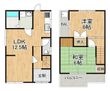 堺市中区深井北町貸家の間取図