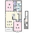 フェリーチェの間取図