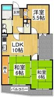 ライオンズマンション千代田柳風台の間取図