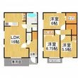 スカイレジデンスAの間取図