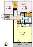 ヴィラクエンティの間取図