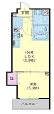 ラモーナ半田の間取図