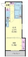 ラモーナ半田の間取図