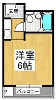 シティーコート滝谷の間取図