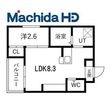 若松町エヌエム・キャトフ・ヴァン・ディズヌフの間取図