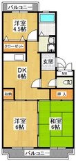 ファミールぴあ狭山の間取図