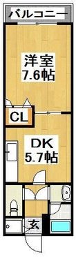 ラパス高倉台Ⅱ番館の間取図