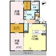カーサ高善B棟の間取図