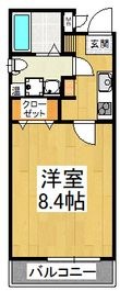 プロスパーハイツ深井の間取図