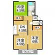 グリーンヒルCの間取図