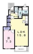 ミディの間取図