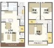 写真：ブリーズテラス本町1階の間取図
