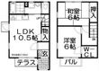 ヴィヴァンノールB棟の間取図