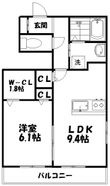 ヴェヌスタ幾野の間取図