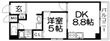 Mプラザ津田駅前12番館の間取図