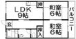 トモエマンションの間取図