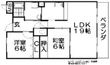 ノースコートの間取図