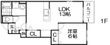 エフパティオIIIの間取図
