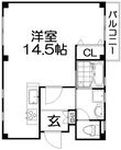 シャンテー私部の間取図