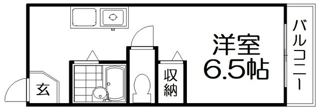 拡大写真:レオハイム津田1 1階109の間取り