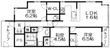レピア枚方中宮本町の間取図