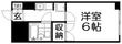 マルエスマンション南楠葉の間取図