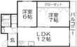 ロイヤルハイツさつき丘の間取図