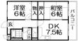 ハミングハイツの間取図