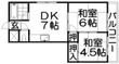 Mプラザ津田駅前弐番館の間取図