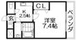 ルガールの間取図