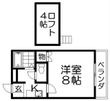 エステート明和Ⅰの間取図