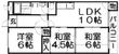 サンローズマンションの間取図