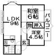 スティラクス D棟の間取図