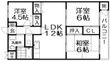 リバティー交北IIの間取図