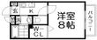 バルカディロッチャの間取図