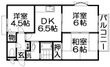 ラスターNの間取図
