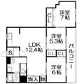 石垣ハイツの間取図