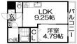 リベラル松里の間取図