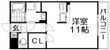 グランシャリオ長尾2の間取図