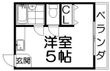 シャンテー中宮1の間取図