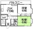 男山オークマンションの間取図