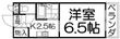 ボー・アルブル枚方長尾Ⅱの間取図