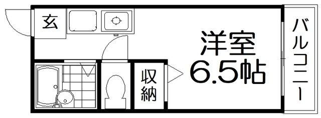 拡大写真:レオハイム津田1 1階113の間取り