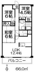 プレミール津田の間取図