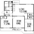 藤阪ハイツA1棟の間取図