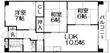 バーンフリート星田の間取図