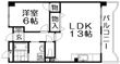 グランデあんごの間取図