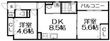 ラモーナ藤阪元町の間取図