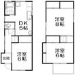招提大谷戸建の間取図